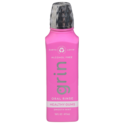 Grin Oral Care FLOSSPYX Smooth Mint Oral Rinse