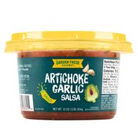 Garden Fresh Gourmet Artichoke Garlic Salsa Mild