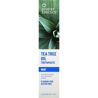 Dentifrice à la menthe Desert Essence avec huile d'arbre à thé