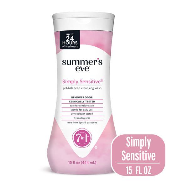 Summer's Eve Simply Sensitive Feminine Cleansing Wash