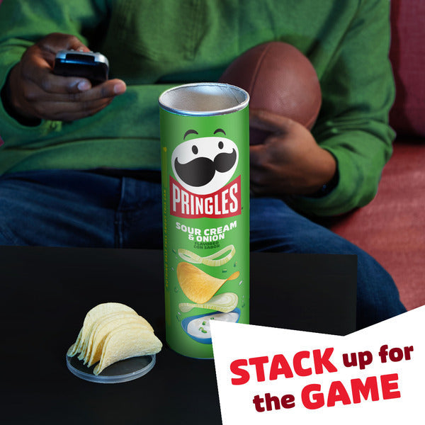 Pringles Crème Sure et Oignon - 155 g