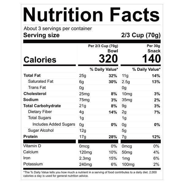 Granola de Proteína NuTrail 17g - Sin Azúcar Añadido Chocolate