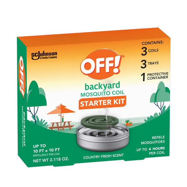 Off!® Backyard Mosquito Repellent Coil Starter Pack