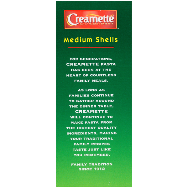 Creamette Medium Shells - Premium Pasta for Every Dish