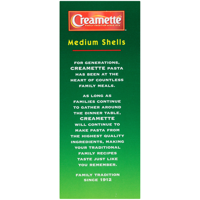 Creamette Medium Shells - Premium Pasta for Every Dish