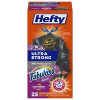 Bolsas de Basura con Cierre de Cuerda Hefty con Aroma a Fabuloso
