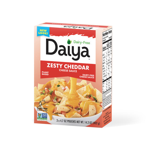 Sauce au fromage cheddar zesty sans produits laitiers Daiya