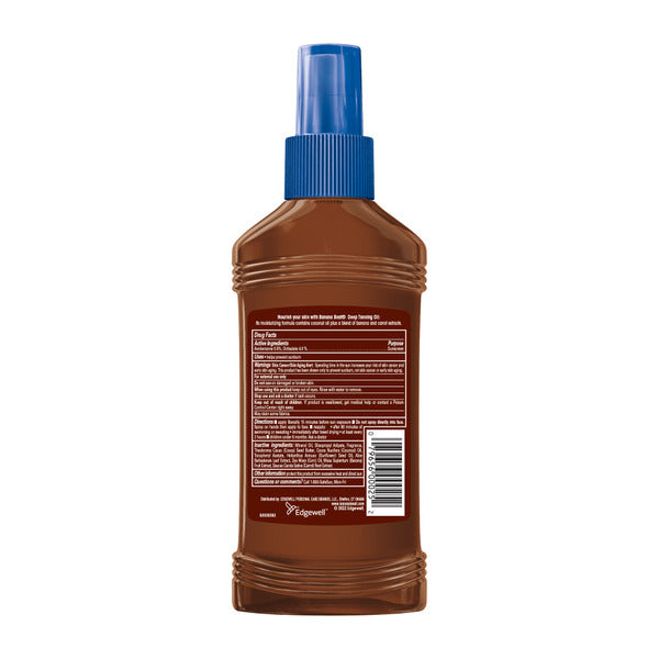 Banana Boat Aceite Bronceador en Spray con Bomba, SPF 4
