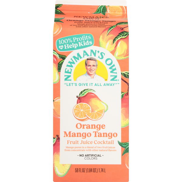 Cocktail de jus Orange Mango Tango de Newman's Own