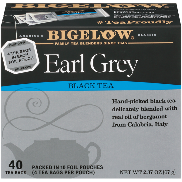 Bigelow Earl Grey Black Tea Bags