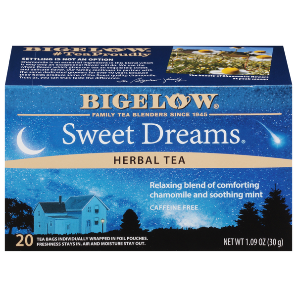 Bigelow Sweet Dreams Herbal Tea Bags