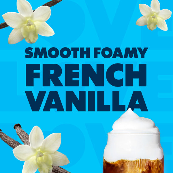 Crème à fouetter froide aromatisée à la vanille française Coffee mate