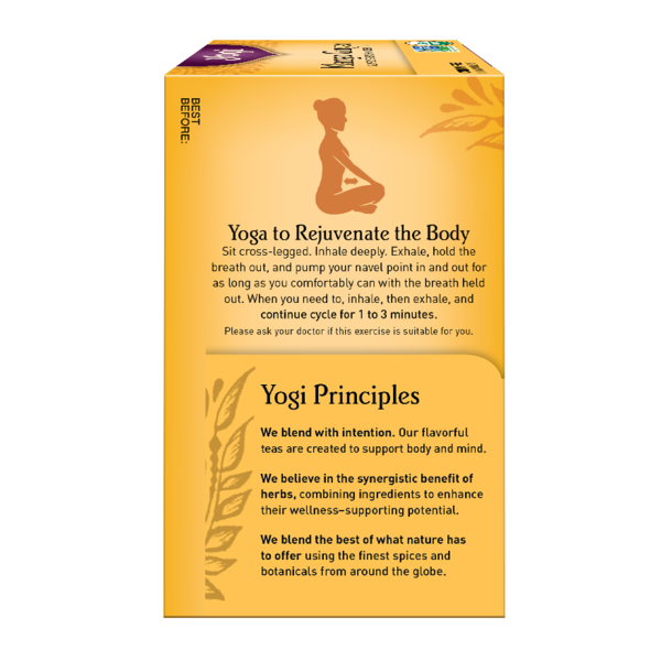 Yogi Tea Herbal Tea, Mango Ginger - Delicia Sin Cafeína