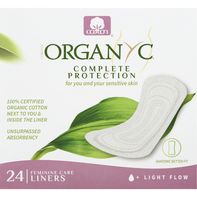 Compresas Organyc para Flujo Ligero