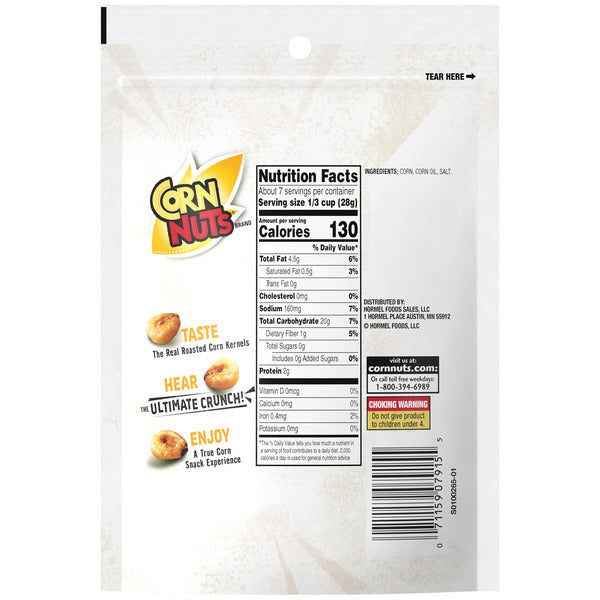 CORN NUTS Original - 7 OZ Snack Delight