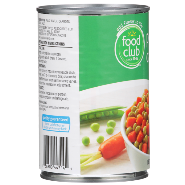 Guisantes y Zanahorias Food Club