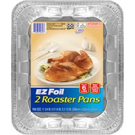 Plat de rôtissage Hefty EZ Foil - 11,75 x 9,25 x 2,5 pouces