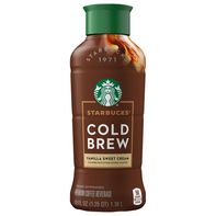 Café Starbucks Cold Brew Premium à la Vanille et Crème Sucrée