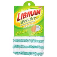 Repuesto de Mopa de Microfibra Libman para Limpieza Húmeda y Seca