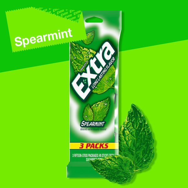Extra Spearmint Sugar Free Chewing Gum