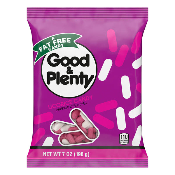 GOOD & PLENTY Licorice Candy Bag - 7 oz