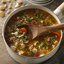Soupe de poulet savoureuse et riz sauvage Progresso