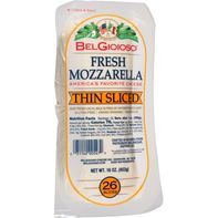 BelGioioso Fresh Mozzarella, Thin Sliced