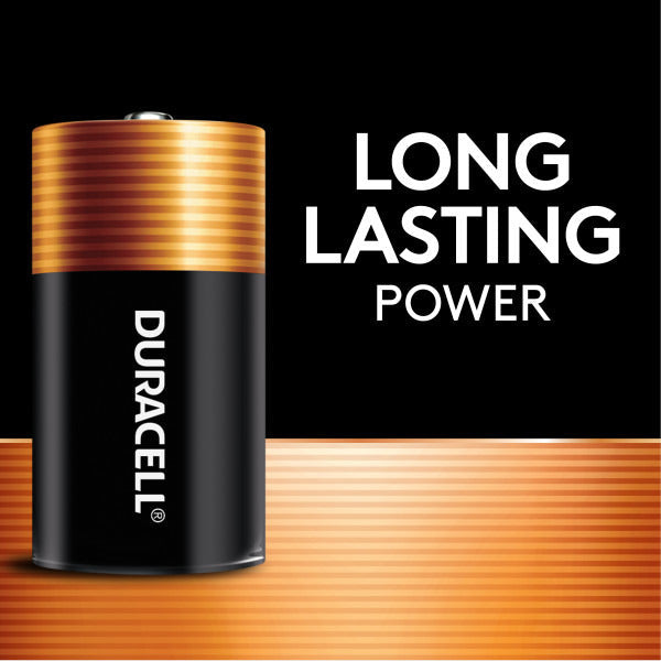 Baterías Alcalinas Duracell Coppertop D - Fuente de Energía Confiable