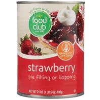 Food Club Strawberry Pie Filling or Topping