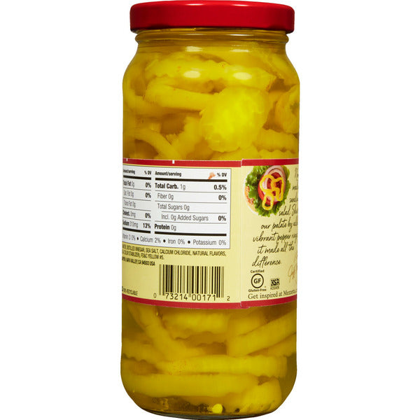 Anneaux de poivrons bananes épicés Mezzetta