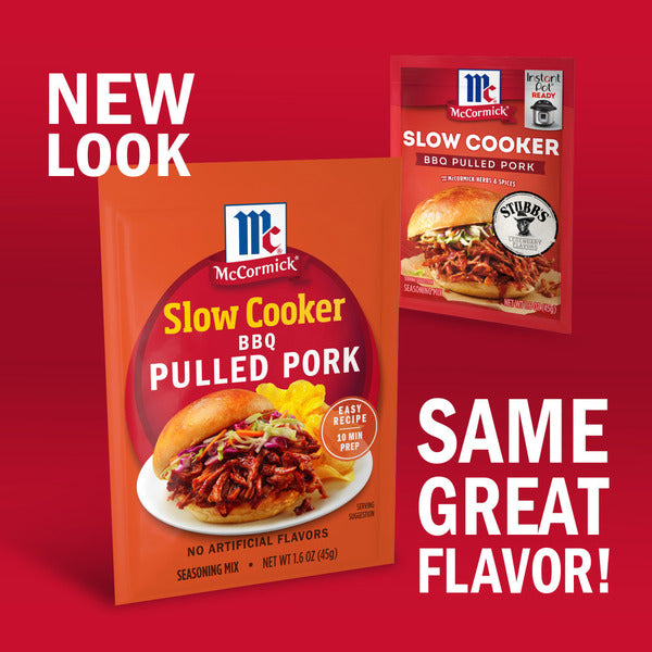 Mélange d'assaisonnement pour porc effiloché barbecue à cuisson lente McCormick®