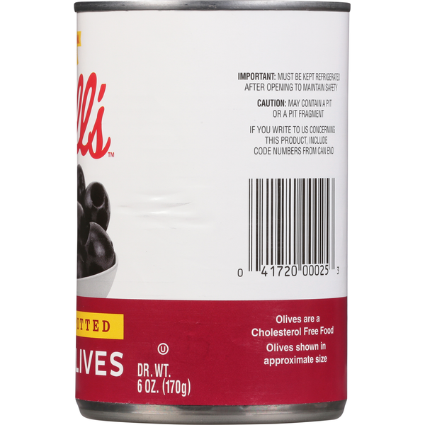 Bell's Ripe Pitted Olives - Large Size