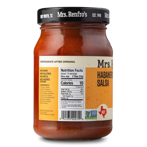 Salsa Habanero de Mrs. Renfro - Épicée et Savoureuse