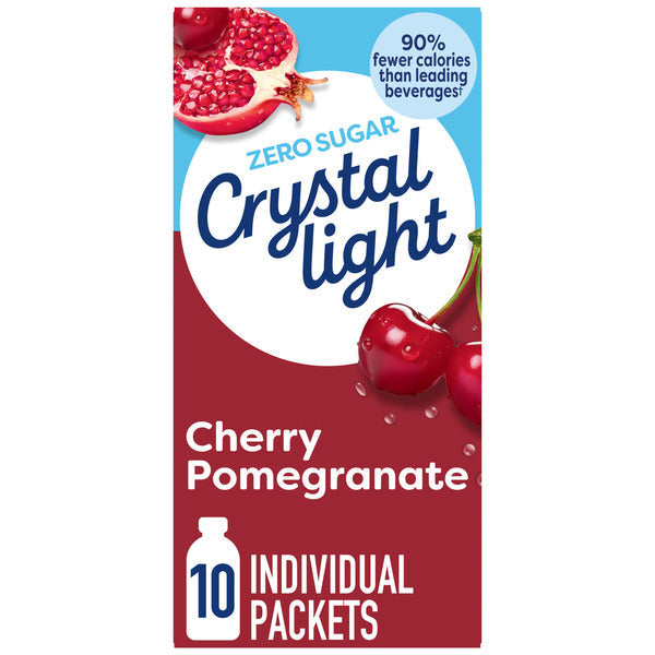 Mélange de boisson en poudre Crystal Light Cerise Grenade