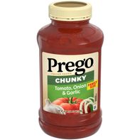 Sauce à Pâtes Prego Chunky Tomate, Oignon et Ail