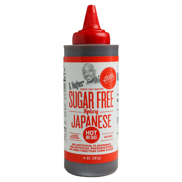 Salsa BBQ Picante Japonesa Sin Azúcar G Hughes