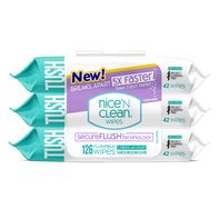 Toallitas Húmedas Desechables Nice 'N CLEAN con Tecnología SecureFLUSH