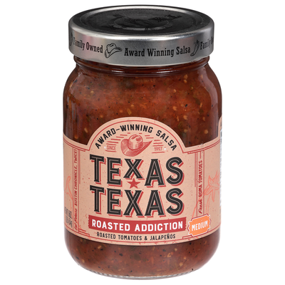 Salsa Medium Texas Texas Roasted Addiction