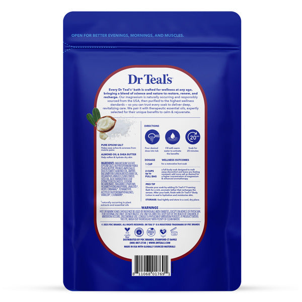 Dr Teal’s Epsom Salt Soak with Shea Butter & Almond Oil