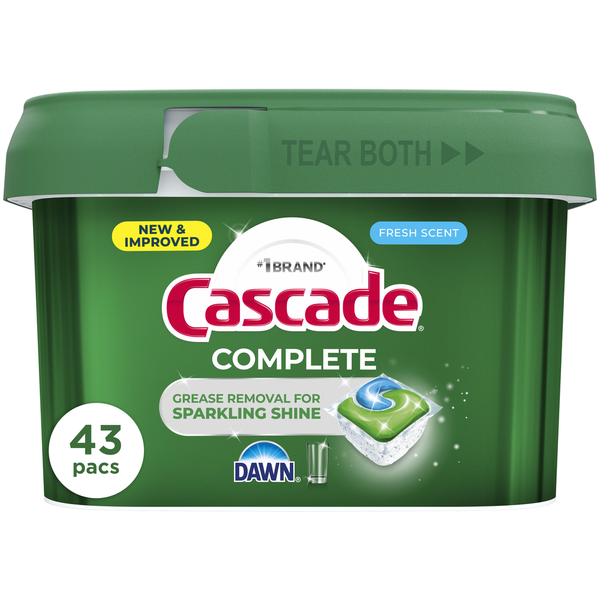 Détergent à vaisselle Cascade Complete Fresh