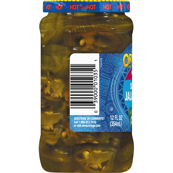 Jalapeños en rodajas picantes Ortega - Sabor premium