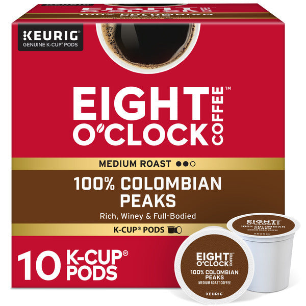 Capsules K-Cup Eight O’Clock Colombian Peaks
