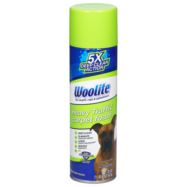 Mousse pour tapis à fort trafic Woolite
