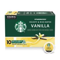 Café K-Cup au goût vanille de Starbucks