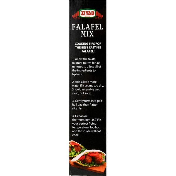 Ziyad Premium Falafel Mix - Plant-Based Burger