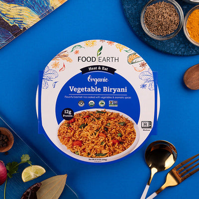 Biryani de Verduras Orgánico Food Earth