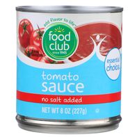 Sauce tomate sans sel ajouté Food Club