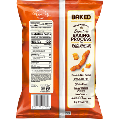Cheetos Baked Crunchy Cheese Flavored Snacks