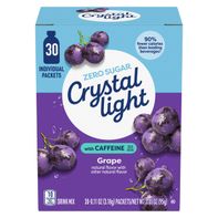 Crystal Light Grape Naturally Flavored Powdered Drink Mix
