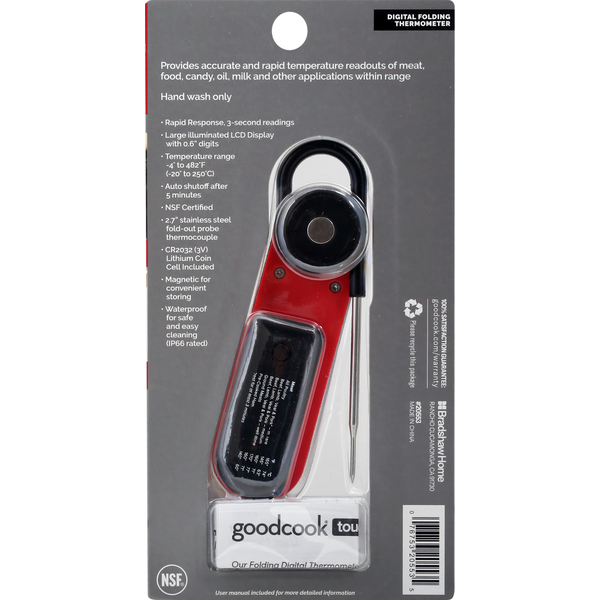 Termómetro Digital Plegable GoodCook